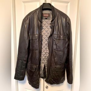 Danier Mens Leather Jacket XL